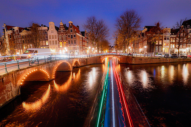Red de canales de Ámsterdam
