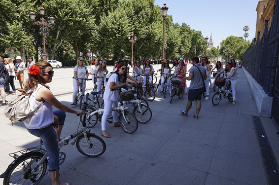 Tour en bicicleta por Sevilla